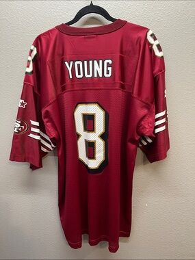 Starter #8 Steve young vintage Jersey size XL